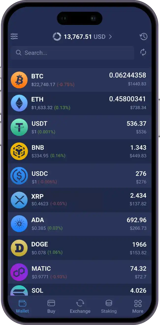 crypto wallet desktop